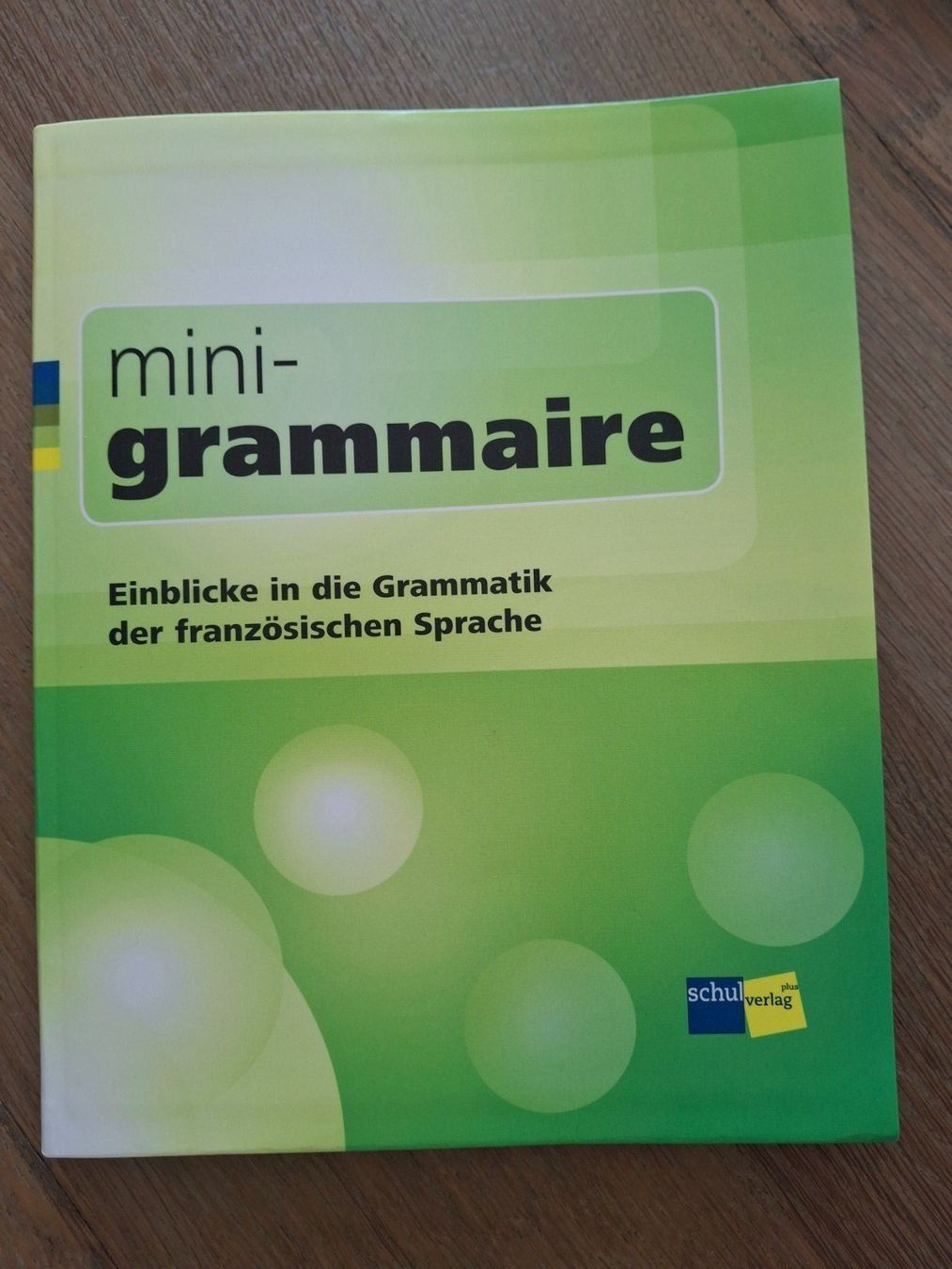 Libri: mini-grammaire (schulverlag) – Usato da Walterswil SO venduto da Jerry_maus