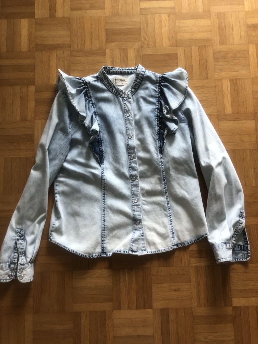 Camicette: Jeans Hemd Größe M Damen – Usato da Adliswil venduto da rossoelmare 3