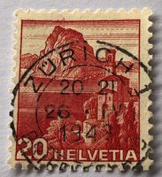 Nr.215 mit Vollstempel Zürich