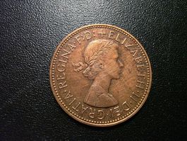 One Penny 1963 GB