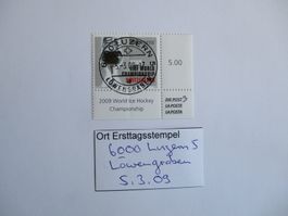 Voll Ort Ersttagsstempel 6000 Luzern 5 Löwengraben