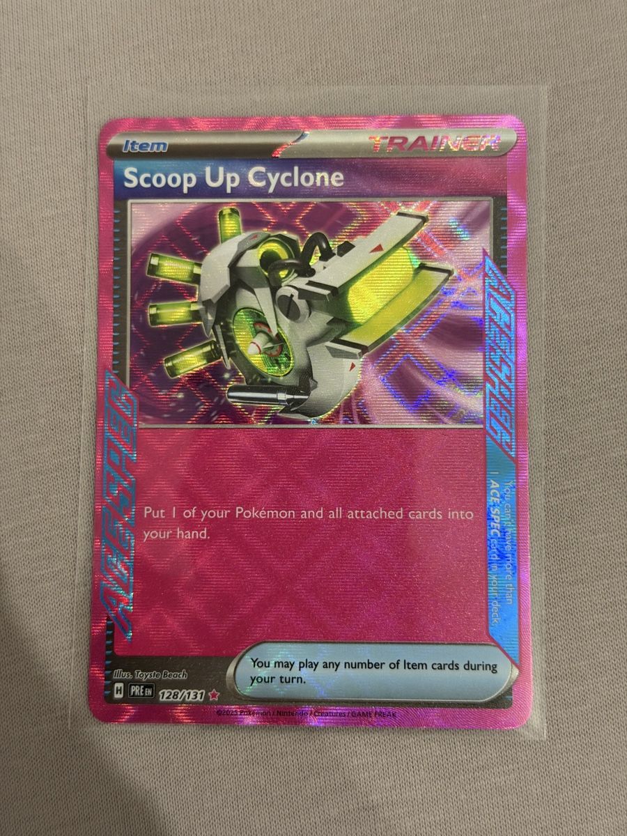 Pokémon Cartes à collectionner: Pokémon Scoop Up Cyclone 128/131 Prismatic Evolutions – Neuf (Voir description) à St. Gallen par Xbylucas