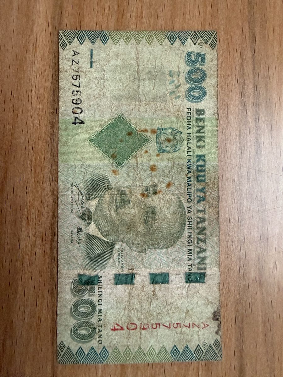 Banconote: Banknote Tansania – Usato da Grenchen venduto da Bastet007