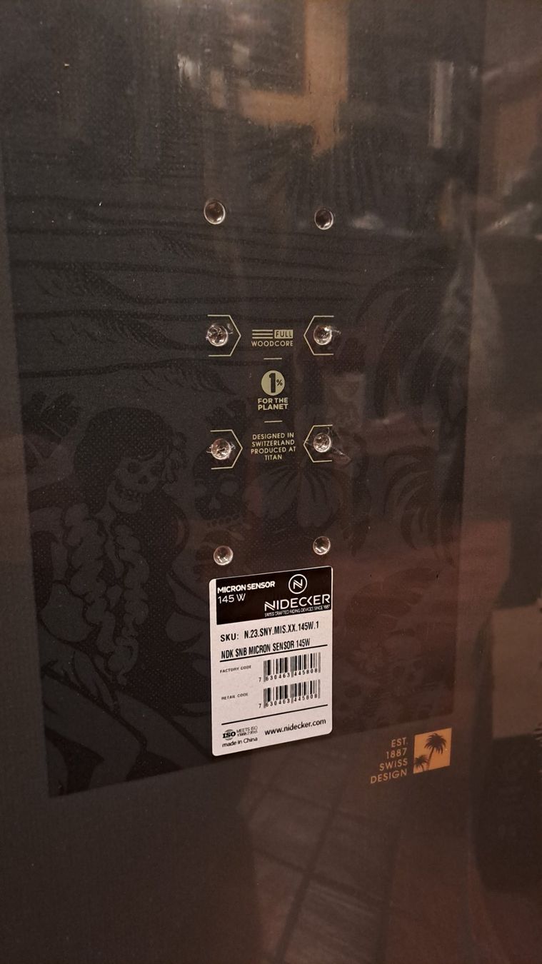 Nidecker Board: Neu! Nidecker Snowboard 145 W – Nuovo e nell'imballaggio originale da Oberrieden venduto da Raja011 5