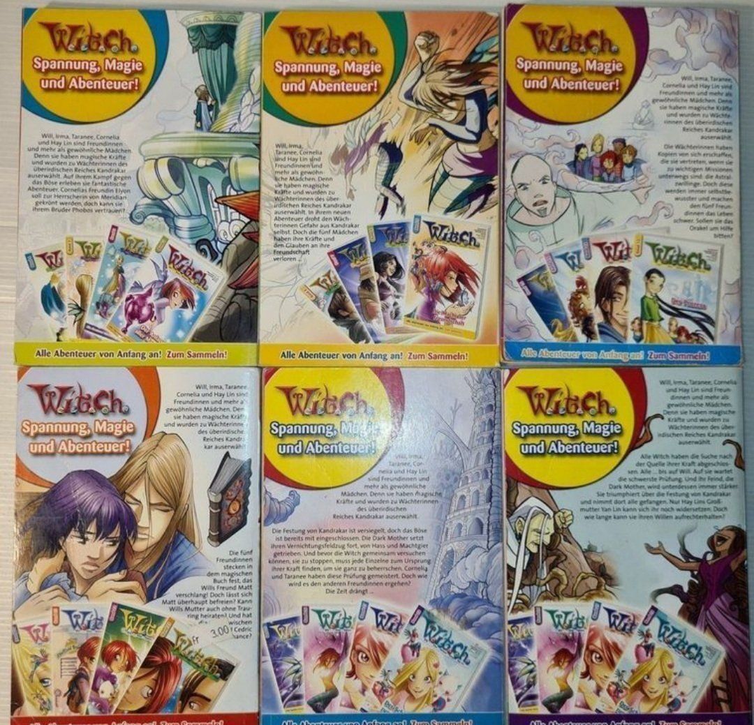 Fumetti: W.I.T.C H. 22x Comic Abenteuer! – Usato da Münchenstein venduto da vitalfit 4