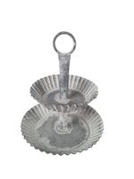Etagere klein grau und weiss