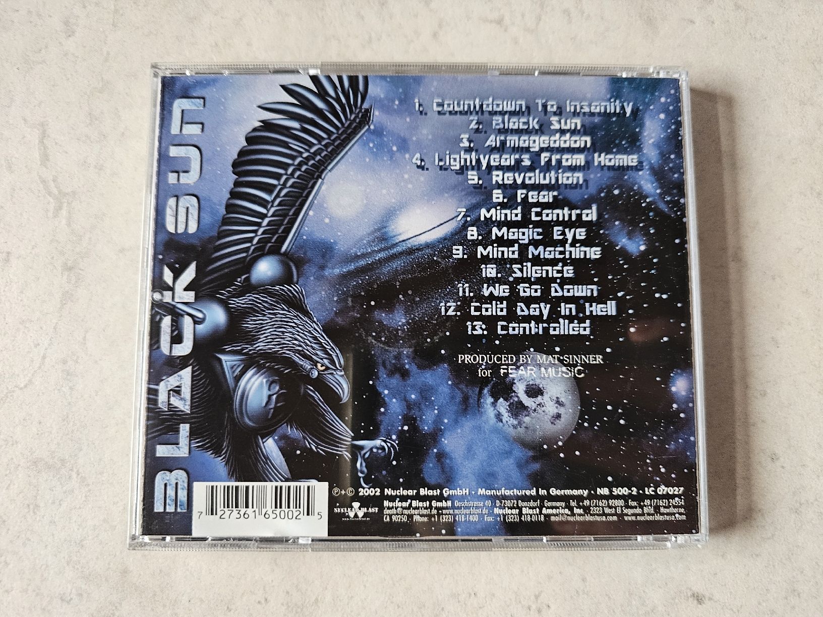 CDs: Primal Fear  -  Black Sun – Gebraucht aus Schneisingen von backstore24 1