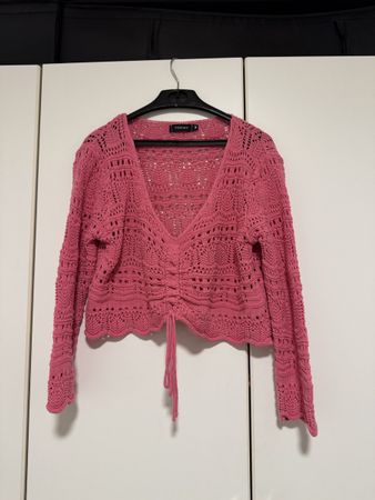 Pinke Strickoberteil