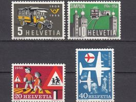 SBK 324 -327 postfrisch
