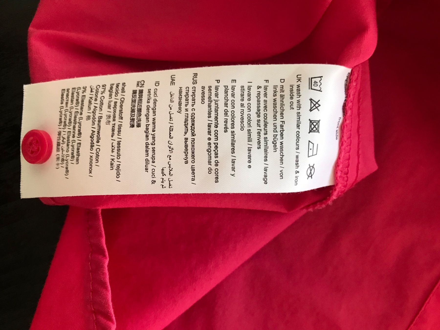 Esprit Blusen: Esprit Sommerbluse Pink Gr. 38 Kurzarm tailliert Baumwoll... – Neu (gemäss Beschreibung) aus Sirnach von primo.si 7