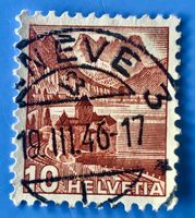 Landschaftsbilder Stempel Geneve