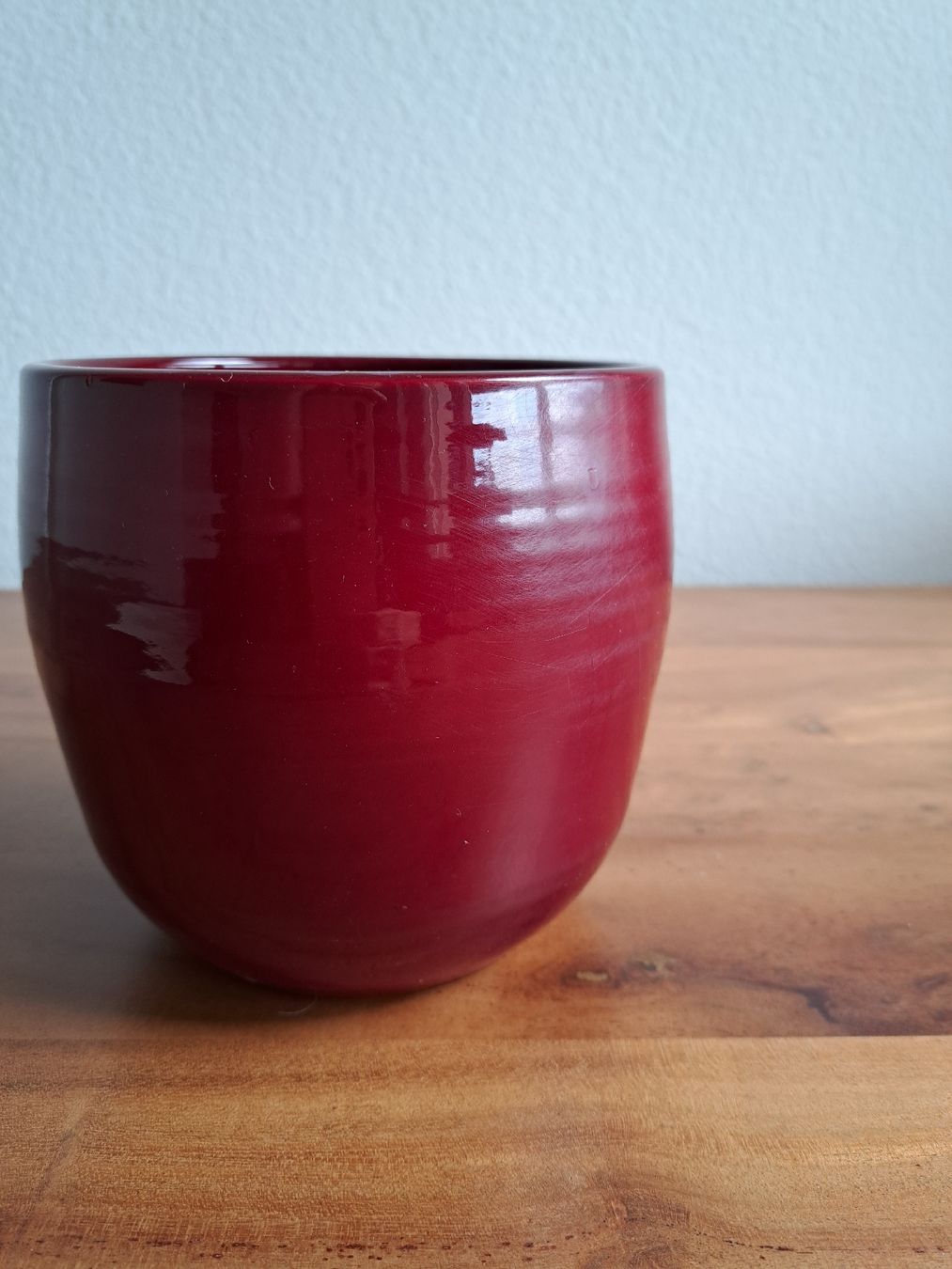 Migros Vasi per fiori: Roter Übertopf/Blumentopf – Usato da Männedorf venduto da ste_9lfs 3