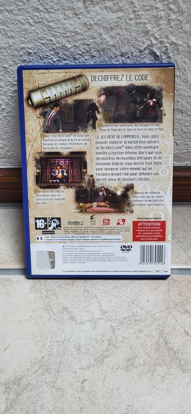 Sony Giochi: PS2 - Da Vinci Code – Usato da Münsingen venduto da Heroism2010 1