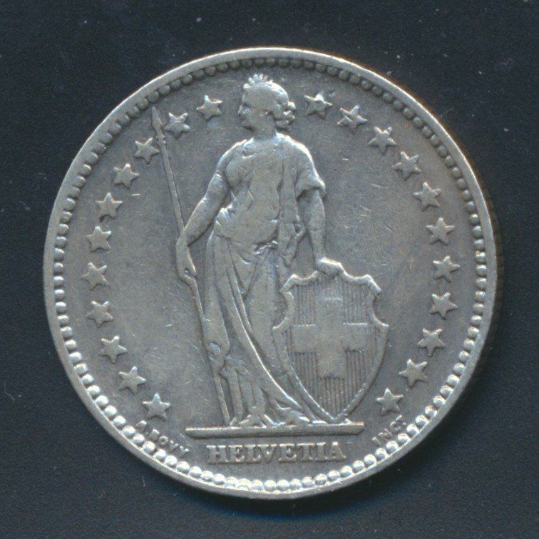 Tutti le monete: 2 Fr. 1879 ss+ – Usato da Roggwil BE venduto da Stampdealer3 1