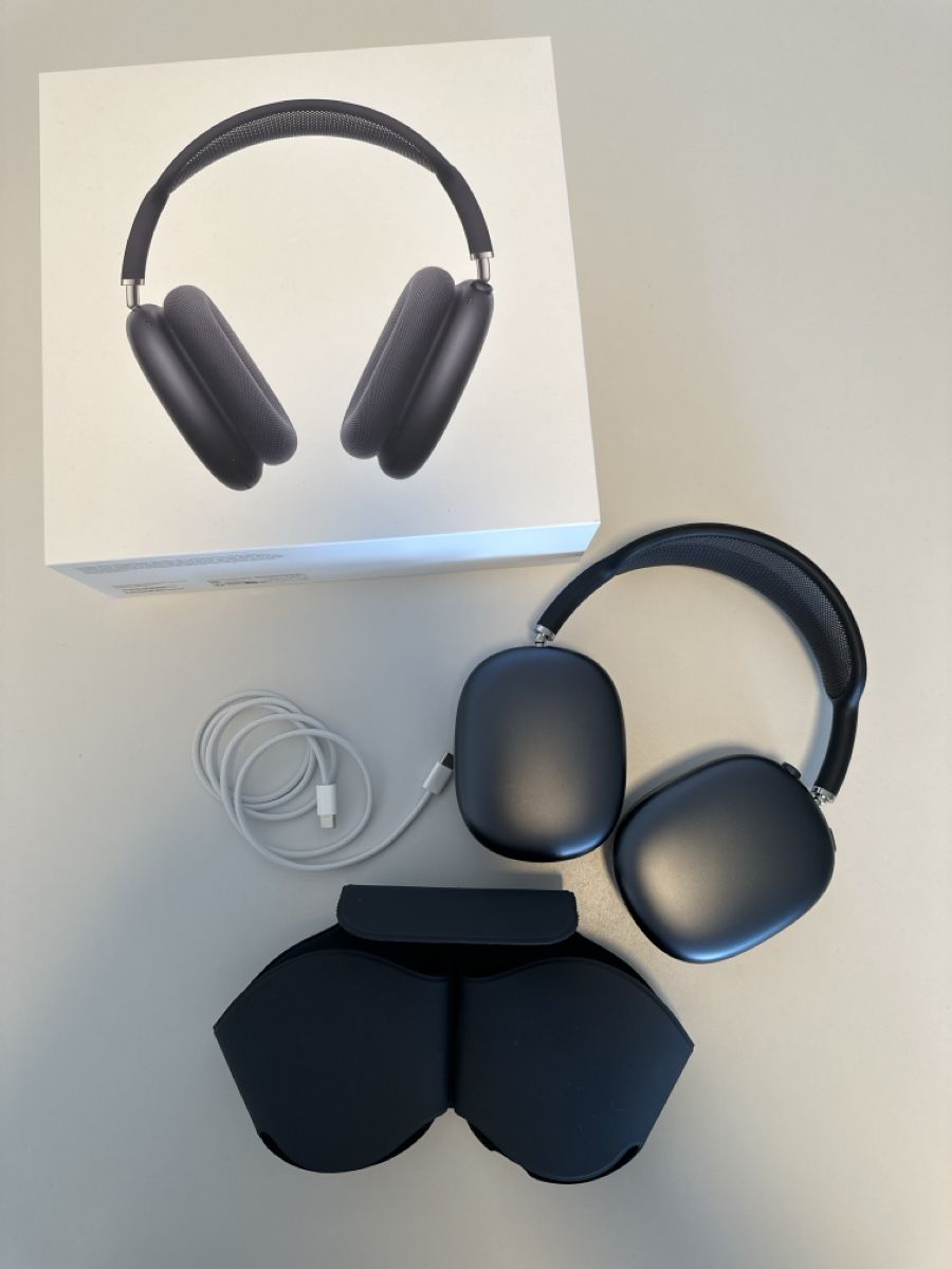 Apple Kopfhörer: Apple AirPods Max Space Grau neu – Neu und originalverpackt aus St. Gallen von cat_m8bk