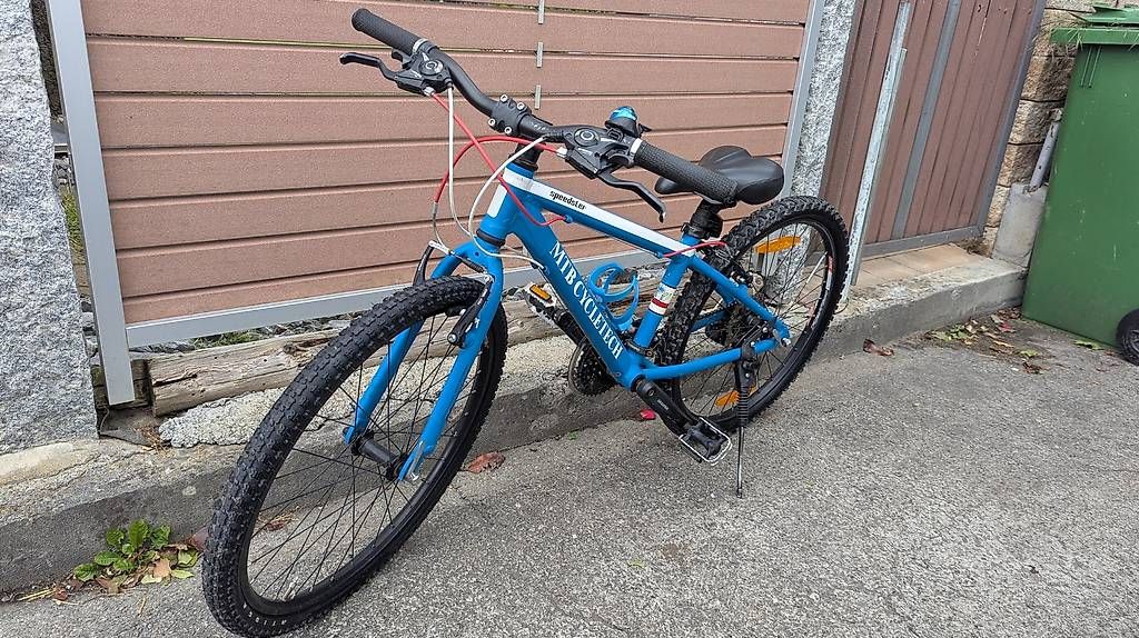 Velos: MTB Cycletech Speedster 24"  blau  Occasion – Gebraucht aus Mels von bergmoench