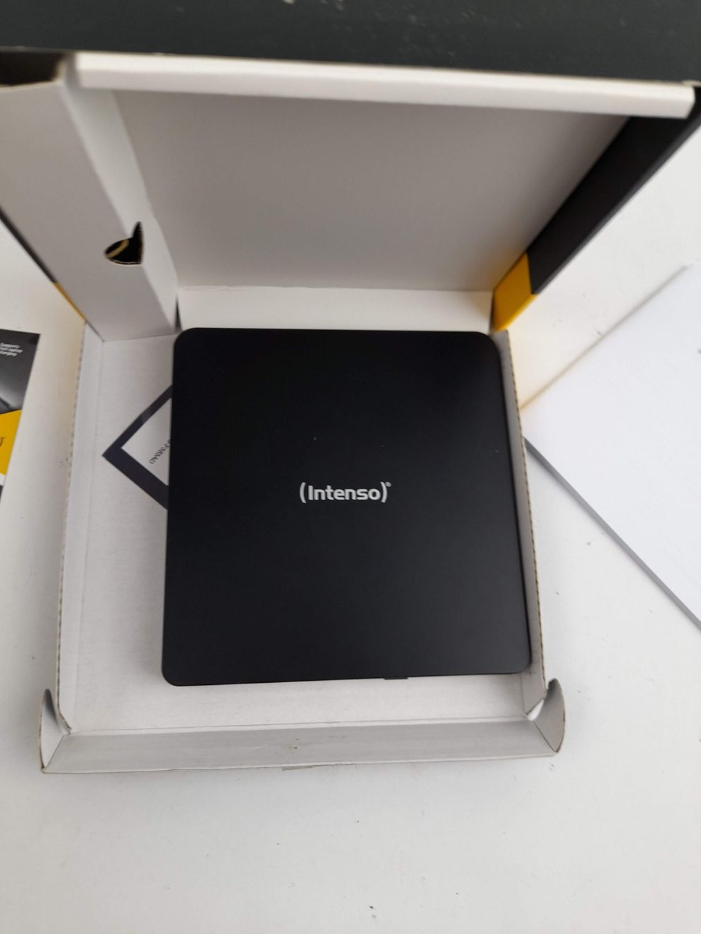 Sistemi audio & multimediali: INTENSO CD/DVD-Brenner External Disc Drive EOD 400D Slim – Nuovo (secondo la descrizione) da Liebefeld venduto da Restwert_Liebefeld