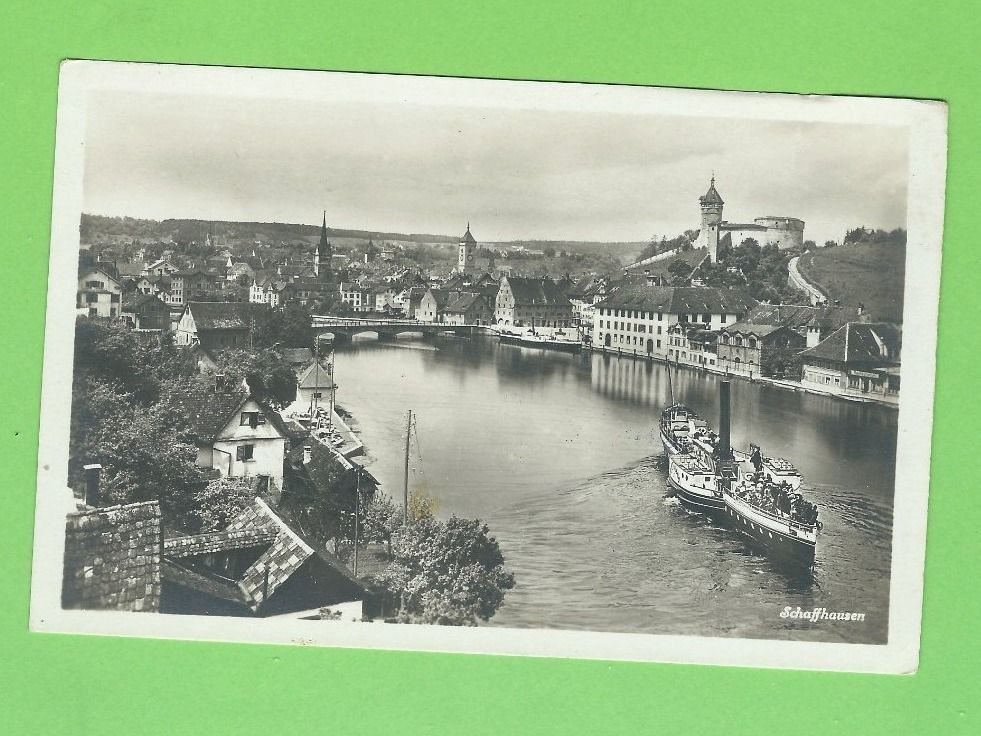 Cartoline postali: Schaffhausen – Usato da Zürich venduto da t24_de