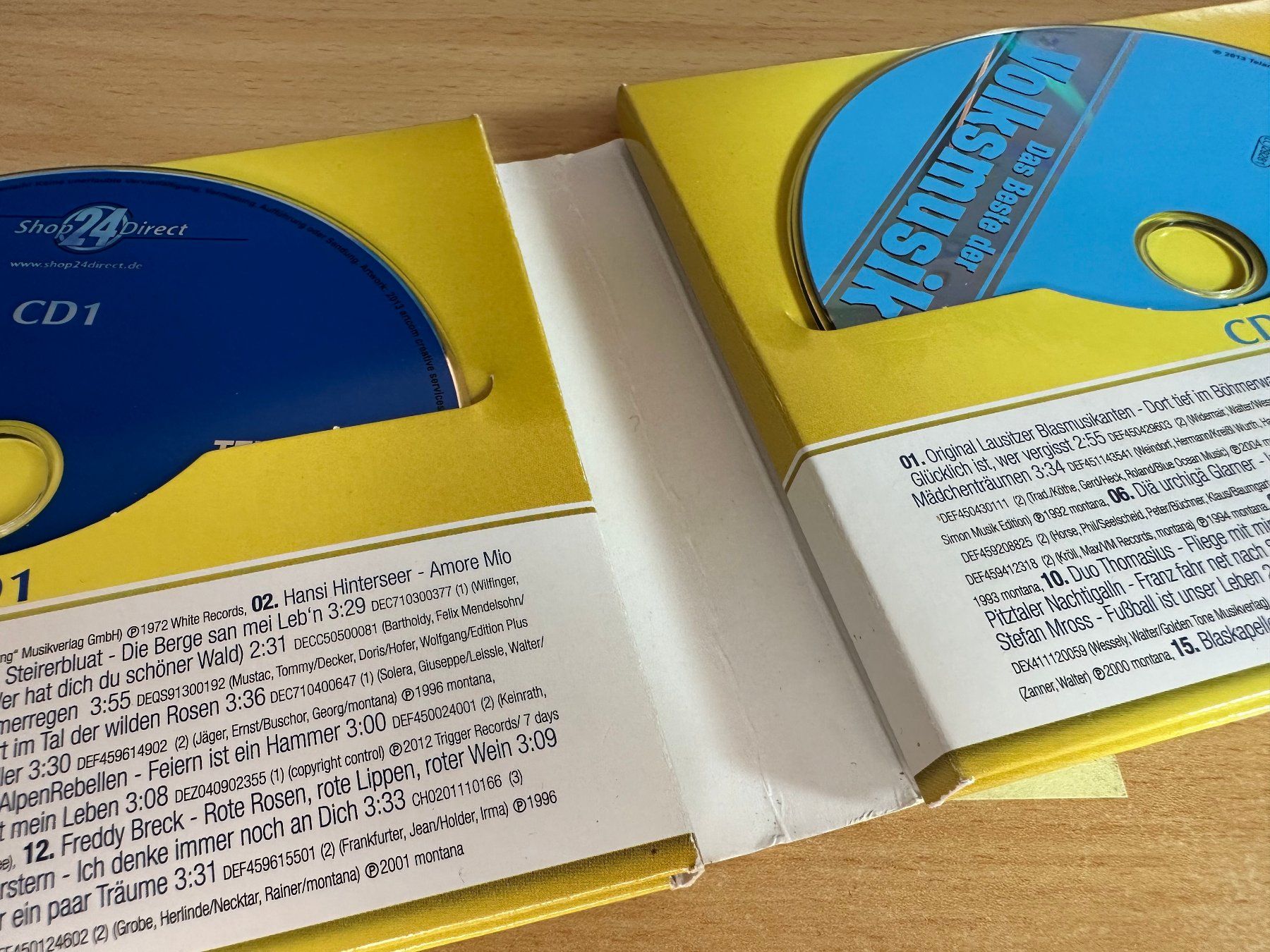 CDs: Das Beste der Volksmusik  - 10 CD – D'occasion à Rikon im Tösstal par Alpenmutz 2