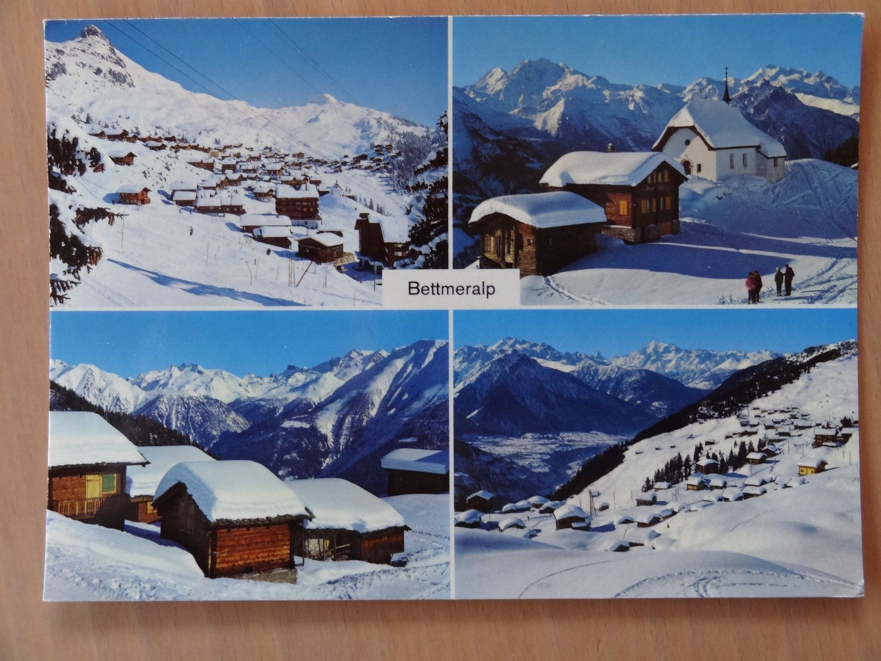 Cartoline postali: Bettmeralp - 1981 – Usato da St Léonard venduto da Riglin