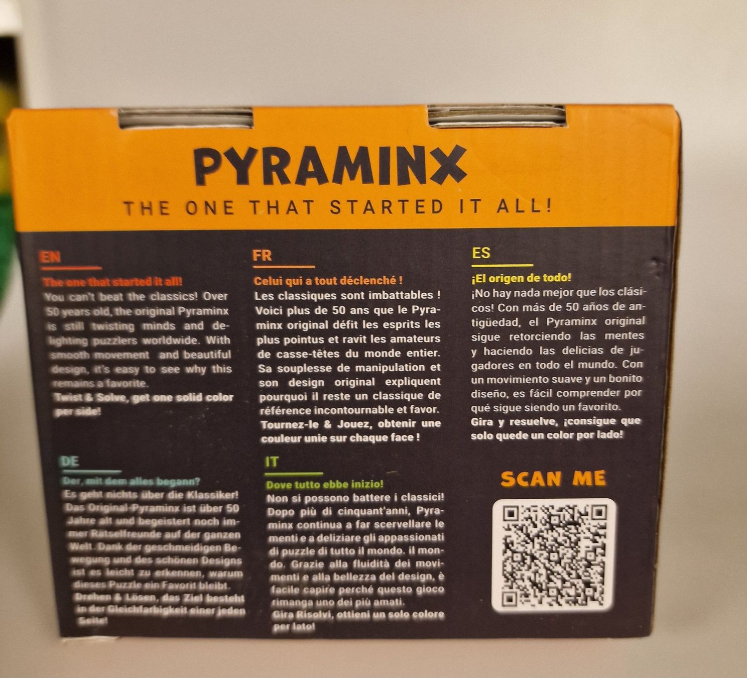 Giochi: Pyraminx Original Denkspiel Neu – Nuovo e nell'imballaggio originale da Oberuzwil venduto da aseinkaufswelt 2
