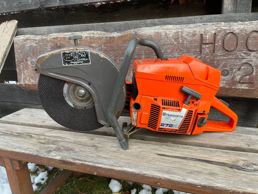 Husqvarna 272k concrete saw new arrivals