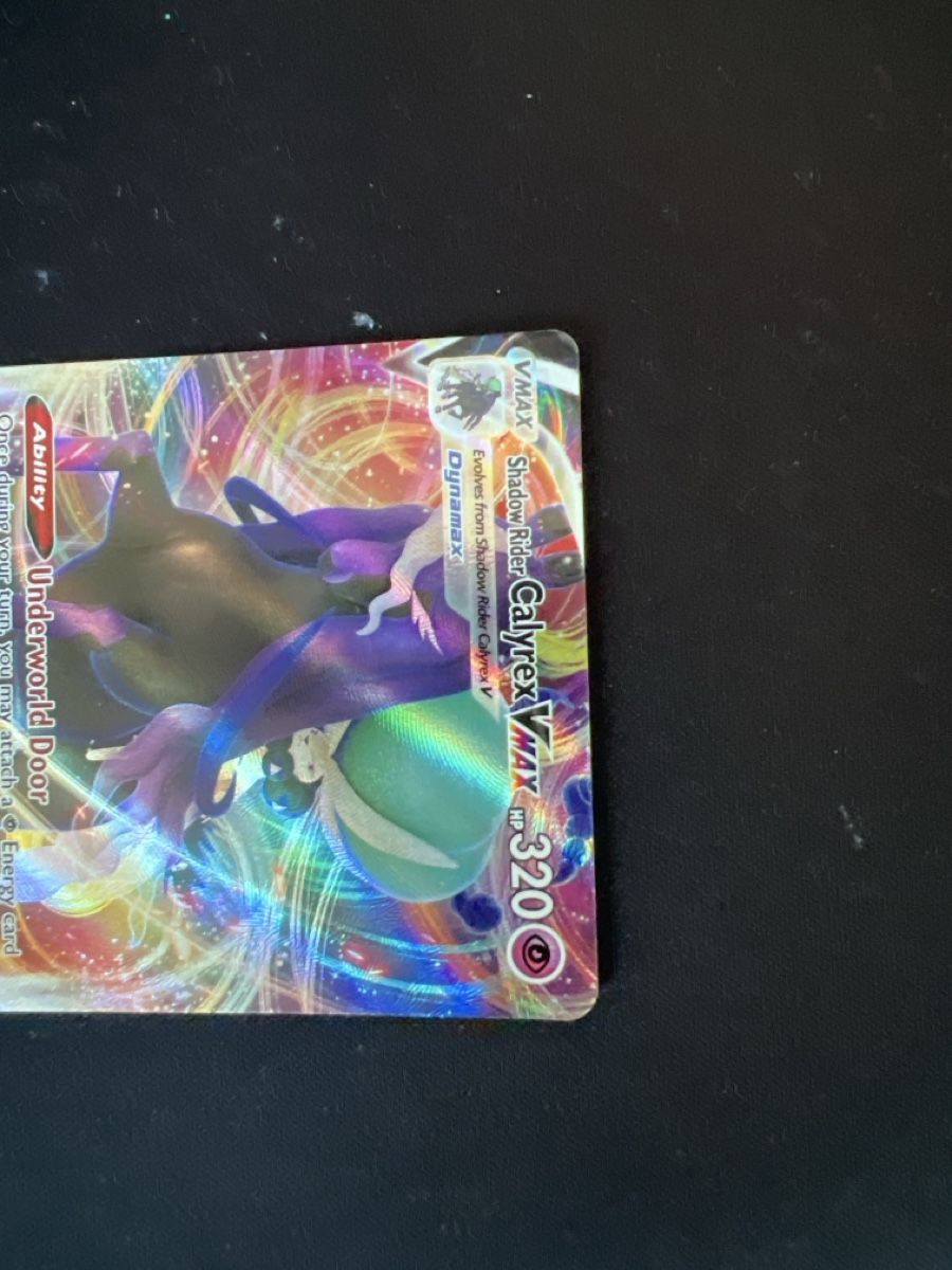 Pokémon Carte collezionabili: Shadow Rider Calyrex VMAX – Usato da Villmergen venduto da rob_n572 4