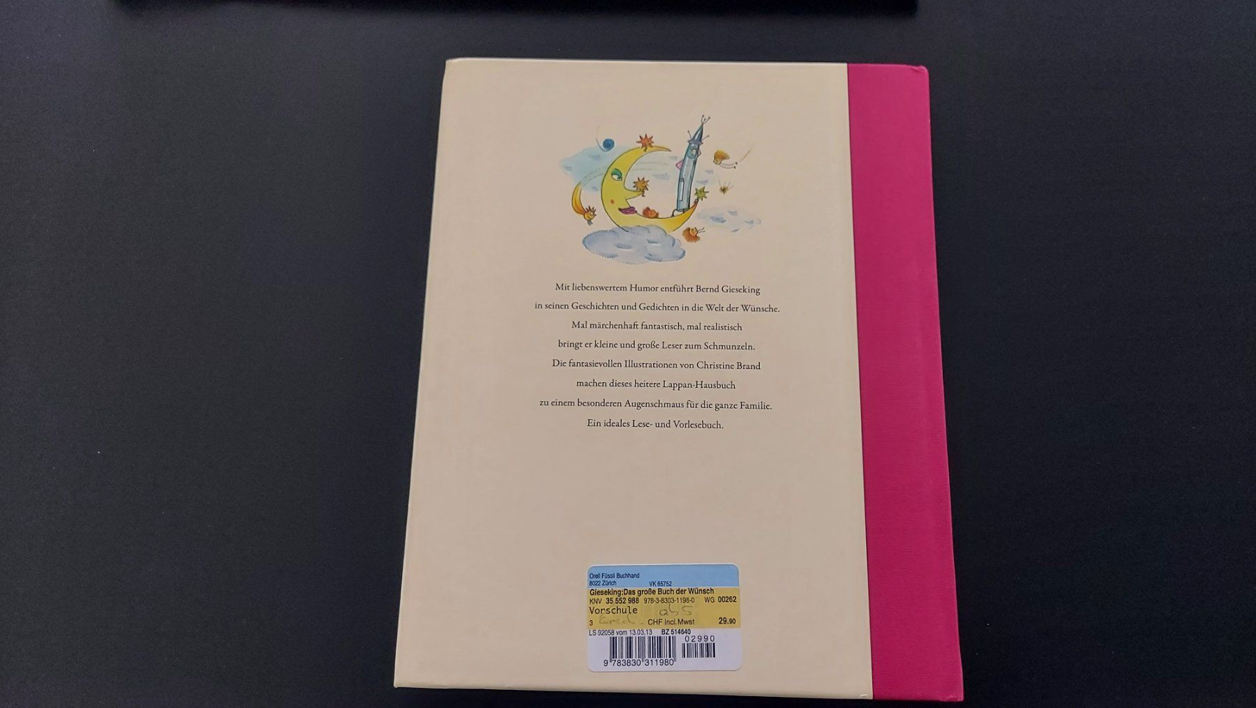 Libri: Das grosse Buch der Wünsche  - Vorlesebuch – Nuovo (secondo la descrizione) da Langnau am Albis venduto da kktdora 1