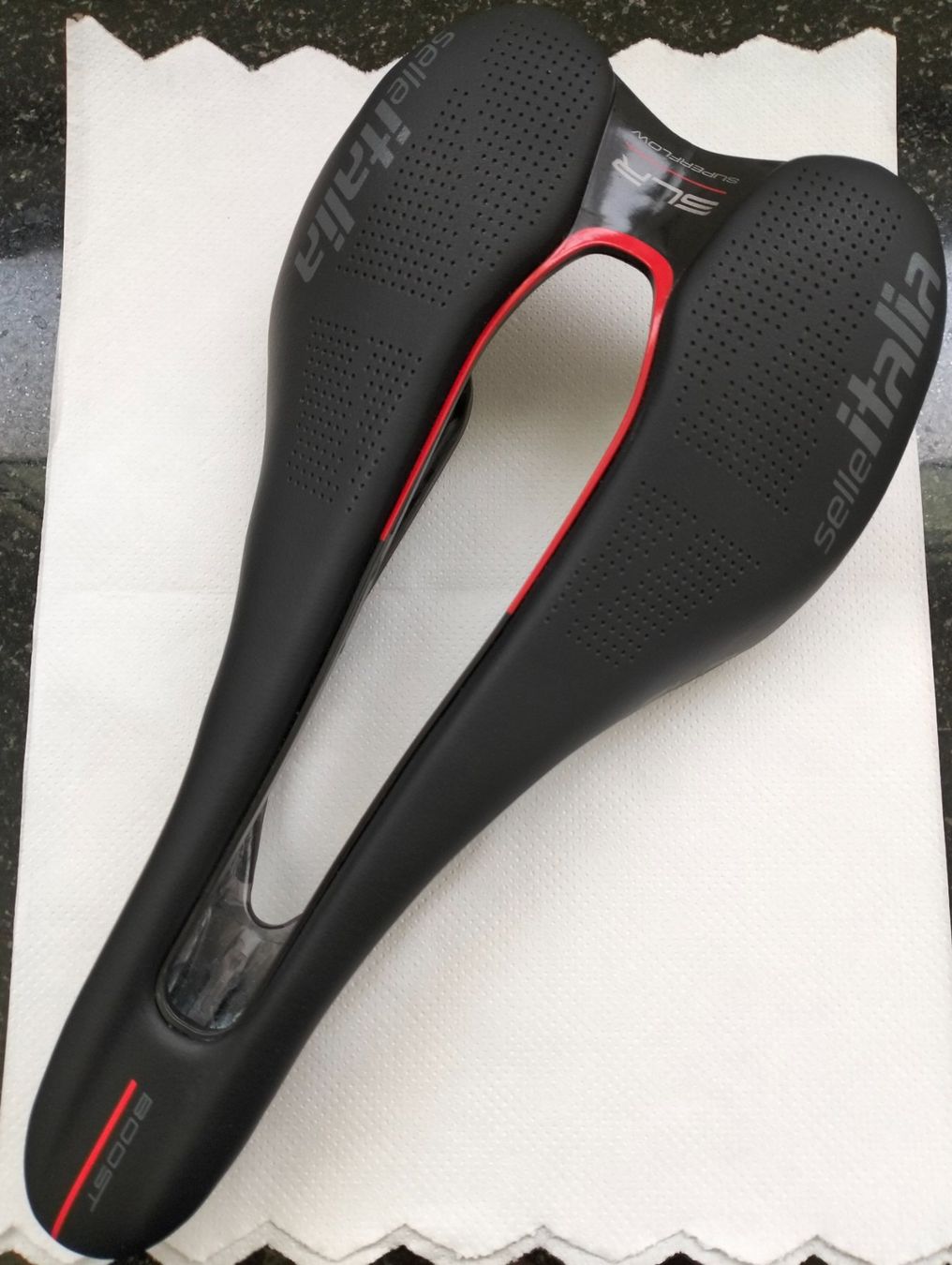 Selle Italia Pezzi di ricambio: SLR Boost Kit Carbonio Superflow (131g) – Nuovo (secondo la descrizione) da Uster venduto da KarlZH