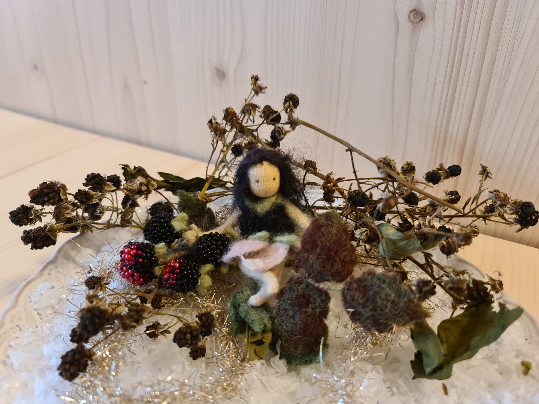 Puppen: Püppchen "Brombeermädchen" – Neu (gemäss Beschreibung) aus Uster von Cruleye 3
