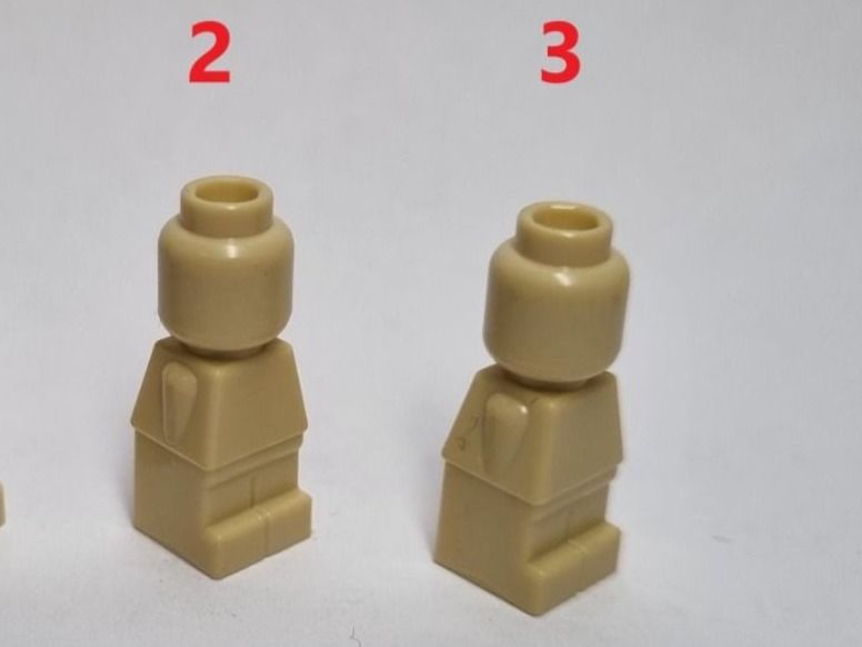 Lego Kit di costruzioni: LEGO 85863 Tan Body Microfigure Plain Complete / Mikrofigur – Usato da Basadingen venduto da NekoBricks 2