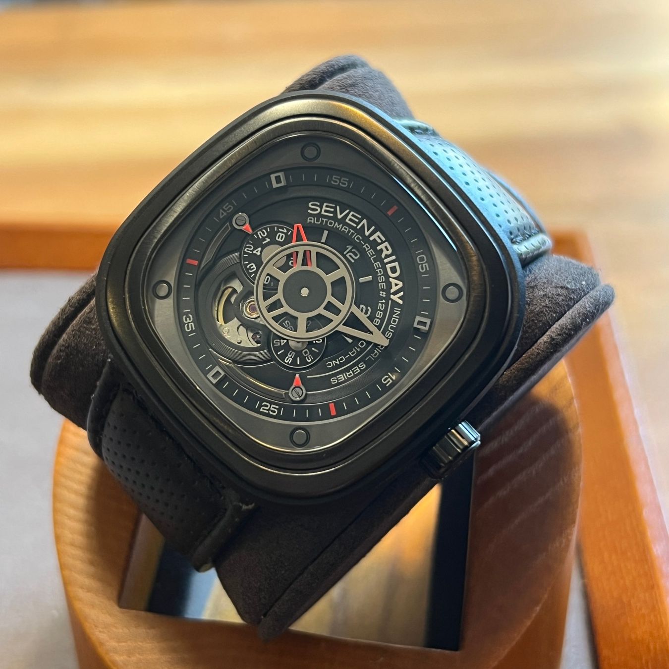 Uhren: Seven Friday Industrial Automatic Open Heart SF-P3/01 – Gebraucht aus Carouge GE von Watchaser 8