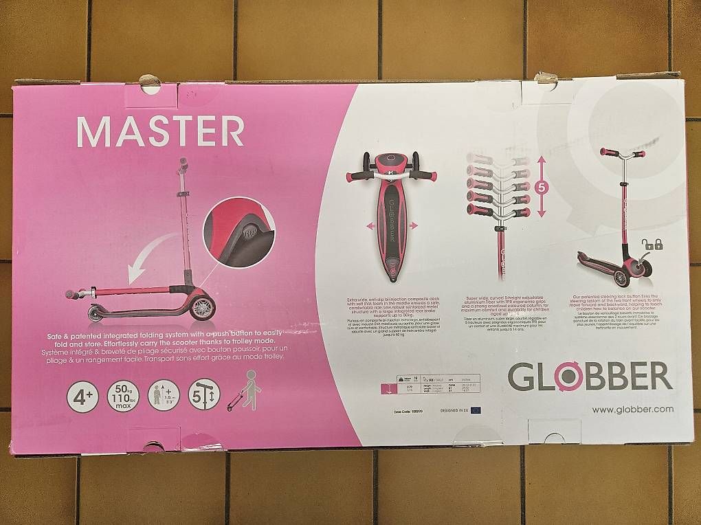 Globber Kickboard: Globber Master Pink Scooter – Usato da Merishausen venduto da NicoleB81 1