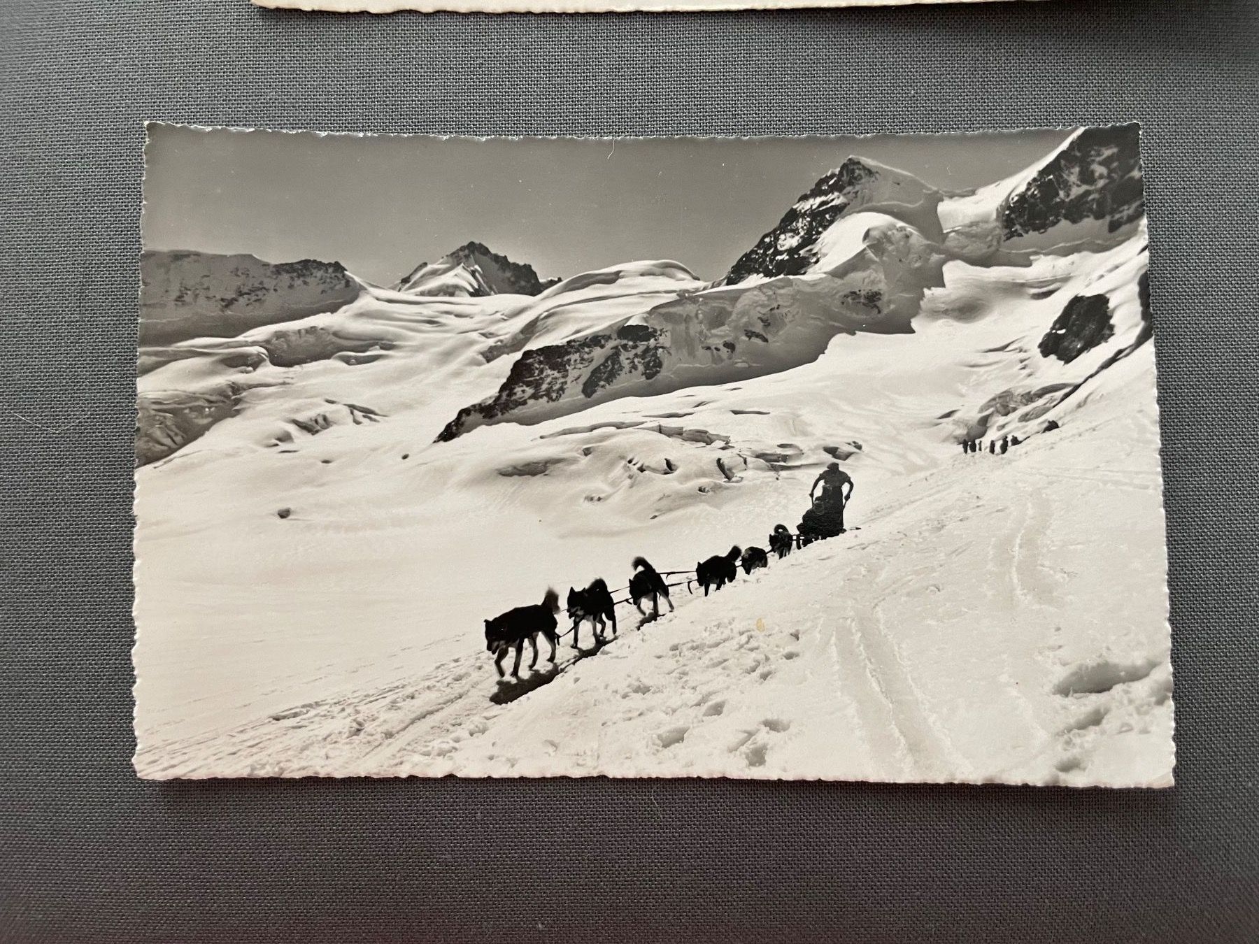 Ansichtskarten: 4 Ansichtskarten Jungfrau-Joch – Gebraucht aus Winterthur von Myrtillus 3