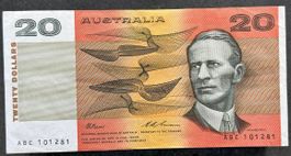 Australien 20 Dollar Note, Selten, Top Zustand!