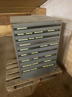 Schubladenschrank Lebag Werkstatt Metall grau gebraucht