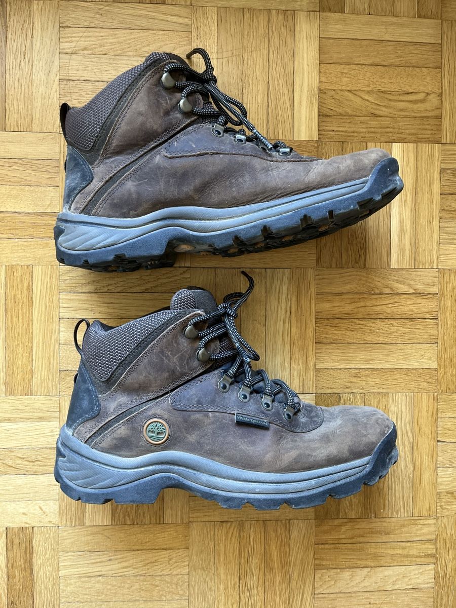 Timberland Scarpe da donna: Timberland Wanderschuhe, Braunes Leder, Größe 40 – Usato da Adliswil venduto da kik_9xns 4