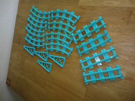 LEGO FRIENDS BLAUE EISENBAHN-ACHTERBAHN SCHIENEN