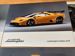 Lamborghini Diablo GTR Pressemappe JG.2000 mit Originalfotos