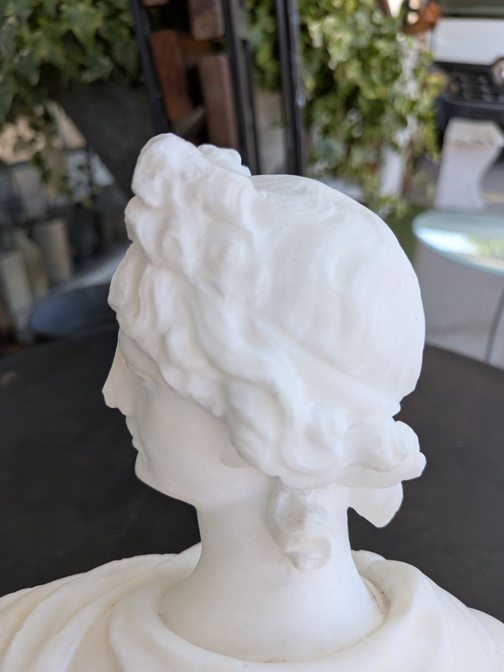 Sculture & Statue: Apollo Alabaster Stein Figur Skulptur – Usato da Emmen venduto da magelan 5