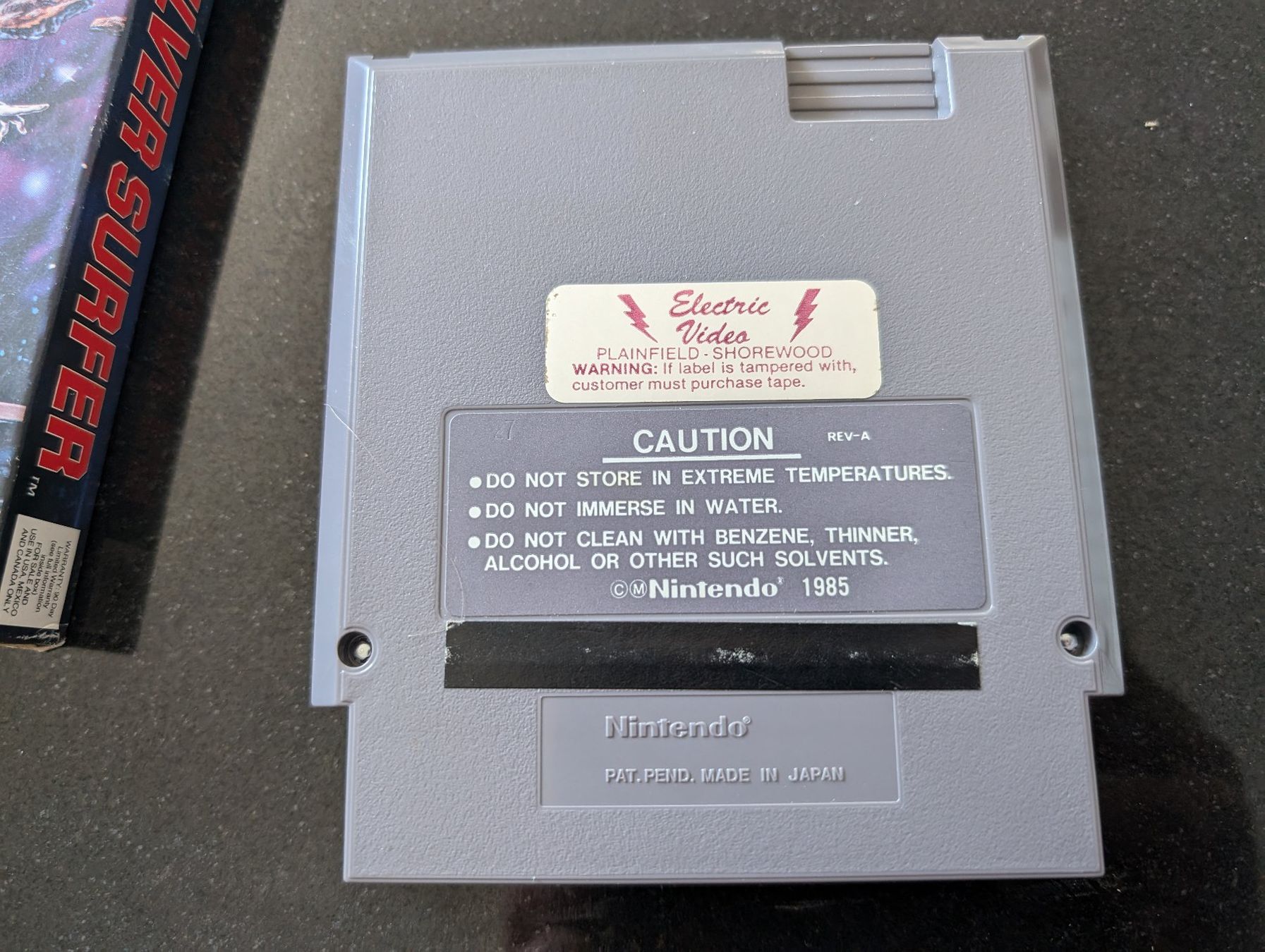 Nintendo Giochi: SILVER SURFER (USA) - NINTENDO NES – Usato da Spiegel b. Bern venduto da Natix 8