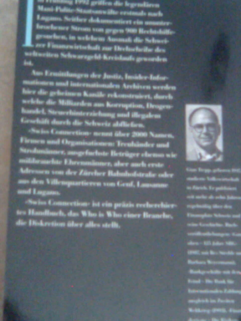 Bücher: Gian Trepp Swiss Connection – Gebraucht aus Basel von Alacant 2