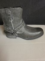 Rock Rebel Stiefel Grau Grösse 47 mit Kette neu