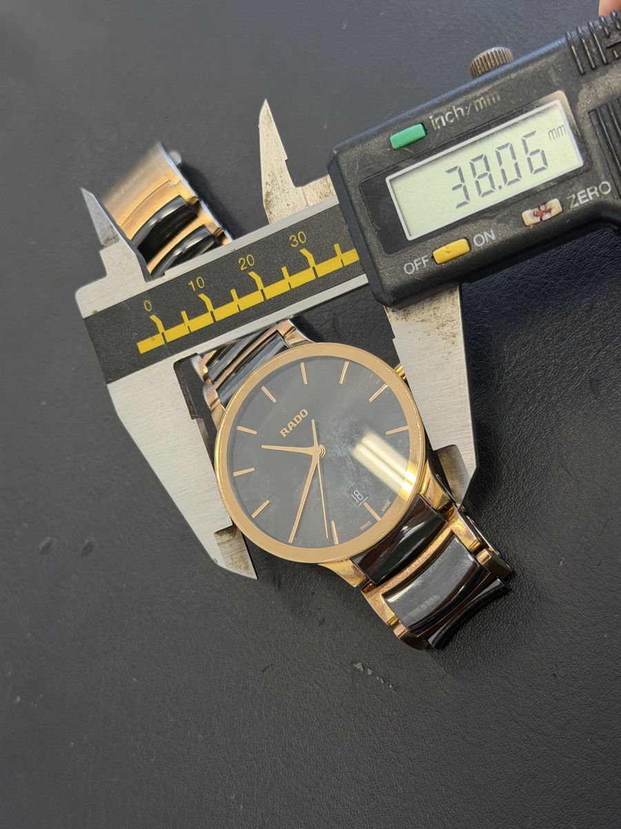 Rado Orologi: Rado Centrix, Roségoldfarben/Keramik, 38mm! – Usato da Winterthur venduto da senn-ismaili 4