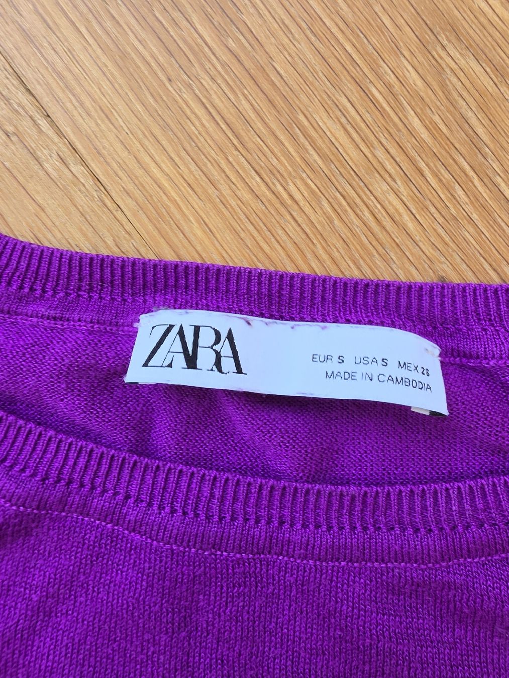 Zara Pullover & Sweatshirts: Pullover von ZARA, Violett, Grösse S – Gebraucht aus Egg b. Zürich von hotsexyfashioncat 1