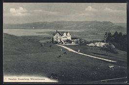 Walzenhausen, Pension Rosenberg mit Stra