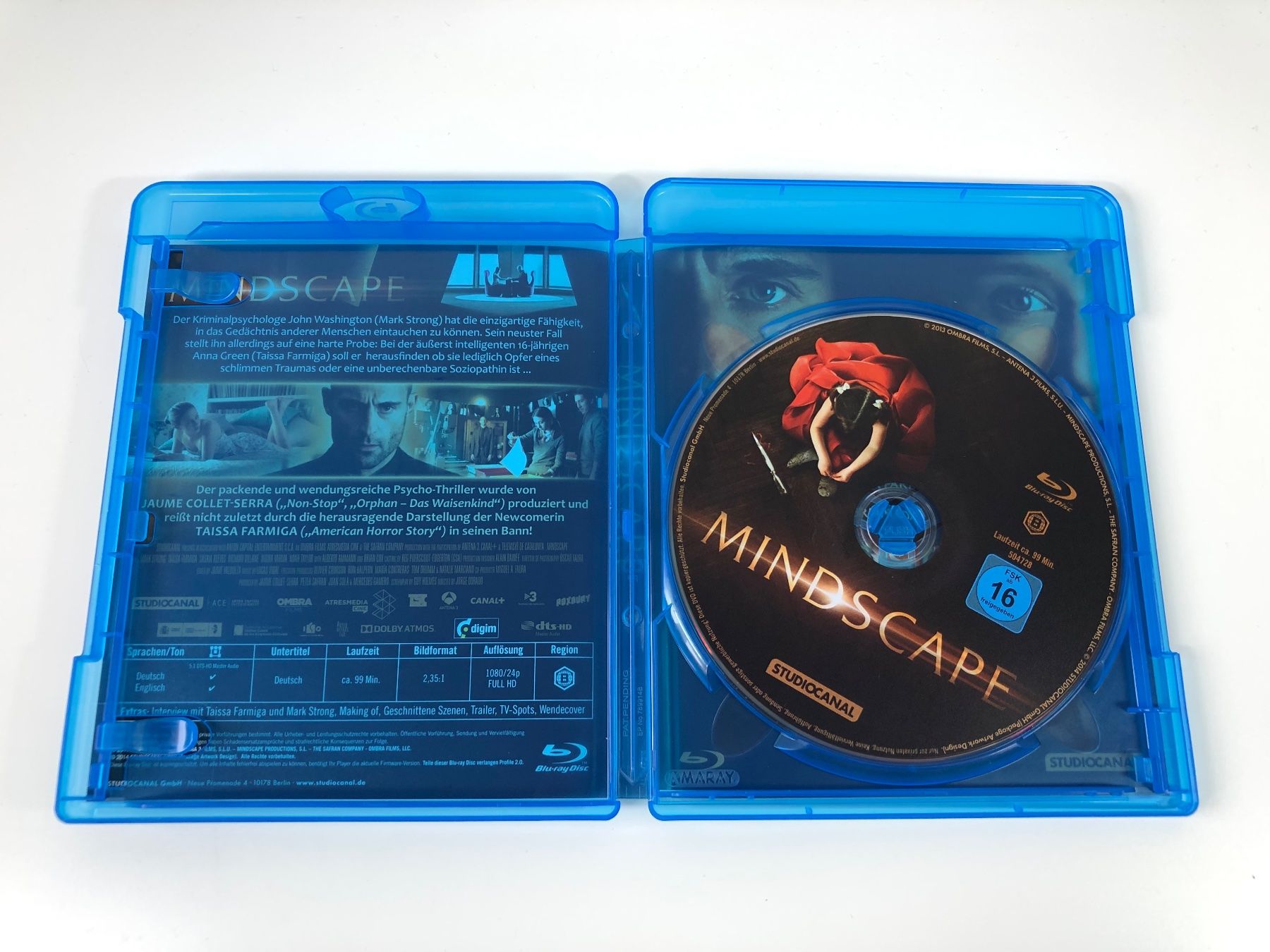 Tous les DVDs: Mindscape (2013) - Bluray – D'occasion à Bern par McFlurry_88 3