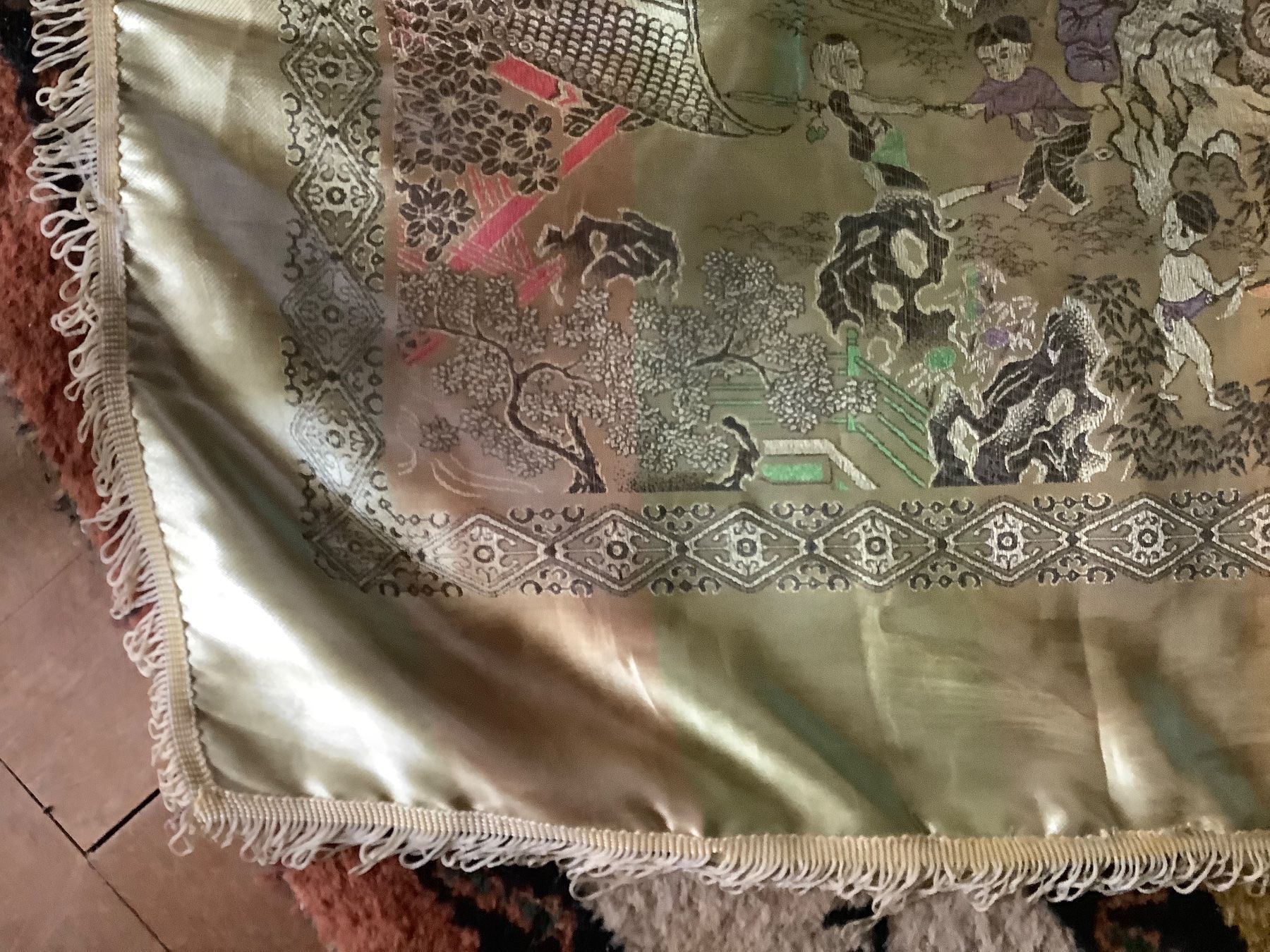 Coperte: Chinesischer Überwurf Tischtuch – Usato da Zürich venduto da Albatros57 3