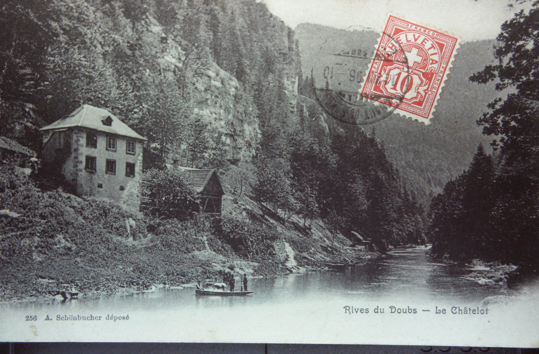 Cartoline postali: Restaurant du chatelot au bord du doubs – Usato da Le Locle venduto da Roger46