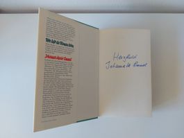 Johannes Mario Simmel  Roman  signiert  original Autogramm